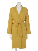 ハイスペックニットカーデ/YEL