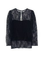 レース*キャミソールトップス/black