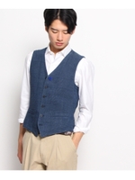 LARDINI JK77028コットンリネンジレ/ブルー系(194)