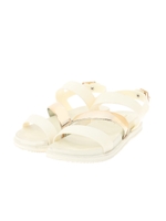 【AZUL by moussy】PVCベルトフラットサンダル/O/WHT