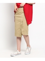 ストレッチチノスカート/ベージュ(052)