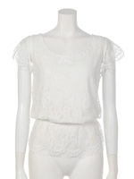 シアーSLVレースTOP/BRN