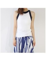 パイピングアメスリ サマーニットタンク/ホワイト