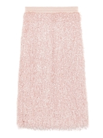 フラッグフェザースカート/GRY