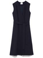 【emmi atelier】ロングベストワンピース/NVY