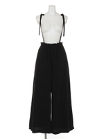 ウエストフリルポケットパンツ/オレンジ