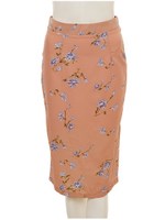 フラワーコクーンスカート/グレー