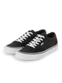 VANS スエード×キャンバススニーカー/ブラック(019)