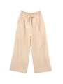 ドローストリングワイドパンツ/ライトベージュ