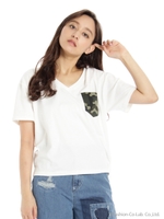 カモフラポケットTS/NAVY
