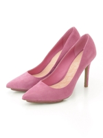 Fスエードシンプルパンプス/BLK