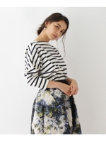 TRADITIONAL WEATHERWEAR ボーダーカットソー/アイボリー(904)