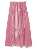 ベルベットスカート/PNK