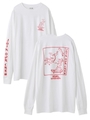 CHOJU-GIGA L/S BIG TEE/ピンク