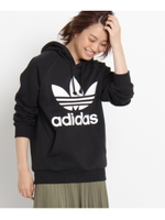 adidas フード付スウェット/ブラック(019)