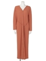 【BED&BREAKFAST】DOUBLE COVER Dress/TERRACOTTA