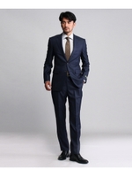 ストライプエクセルブルースーツ/ネイビー(393)