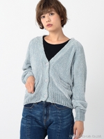 モールニットカーデ/ライトグレー
