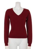 ウールカシミヤプルオーバー/オフホワイト