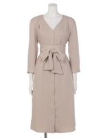 ワンピコート/ベージュ