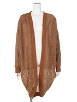 【a＋ro】MARINA　TOP　ニットドルマンカーディガン