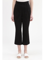 ブロックレースフレアパンツ/CHALK(030)