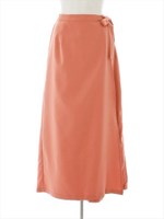 スカート風ワイドパンツ/ベージュ