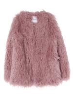 【sw】エコファーコート/キャメル