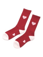 HEART LOGO SOCKS/ホワイト