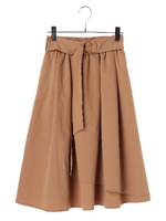 ・ラップフレアースカート/ネイビー