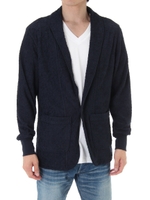 【AZUL by moussy】ソフトパイルジャケット/NVY