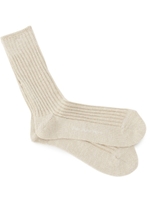 Violet Buffalo Wallows スラブリブソックス/ネイビー(094)