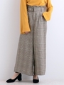 【WEB限定価格】ベルト付ゆるワイドパンツ/ピンク