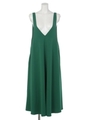 [GREED]POWDERY DOUBLE CLOTH Dress/BLACK