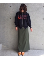 Americana スウェットカーデ/ネイビー(094)