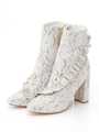 EV frill? boots/ホワイト