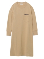 POCKET SWEAT DRESS/ベージュ