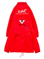 【WEB限定】R LOGO COACH JACKET/ブラック