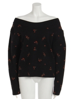 ハナJQオフショルNTPO/ブラック