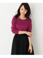 ビーズラインニットプルオーバー/グレー(012)