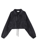 ショートコーチジャケット/ピンク