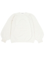 カシミヤニットプルオーバー/WHITE