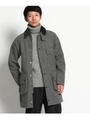 Barbour ボンディングウールコート/チャコールグレー(114)