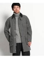 Barbour ボンディングウールコート/チャコールグレー(114)
