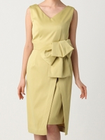 Ladyフォルムリボンドレス/YLW