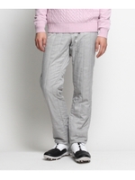 ストライプステッチキルトパンツ/ライトグレー(911)