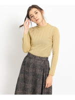 【洗える】リブラメニット/グレー(012)