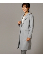 カシミヤ×ウールコート/ライトグレー(911)