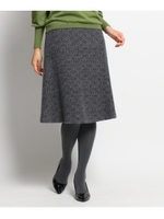 ニードルレーススカート/ライトグレー(411)