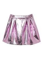 メタリックミニスカート/ピンク